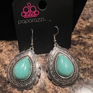 Mountain Mover Blue Earrings